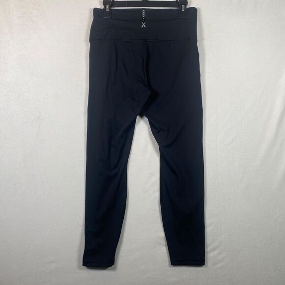 Savage X Fenty Black Leggings, Size L — Side Slip Pockets, 26″ Inseam - Picture 2 of 10